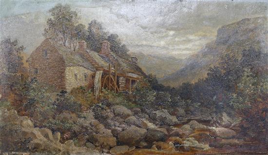 Walter Reeves Watermill in a landscape